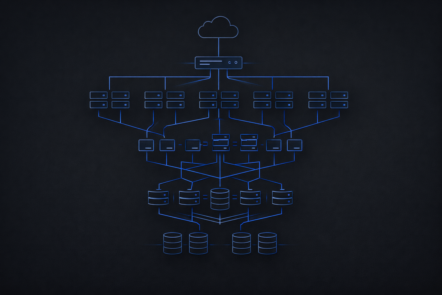 Cloud infrastructure architecture diagram